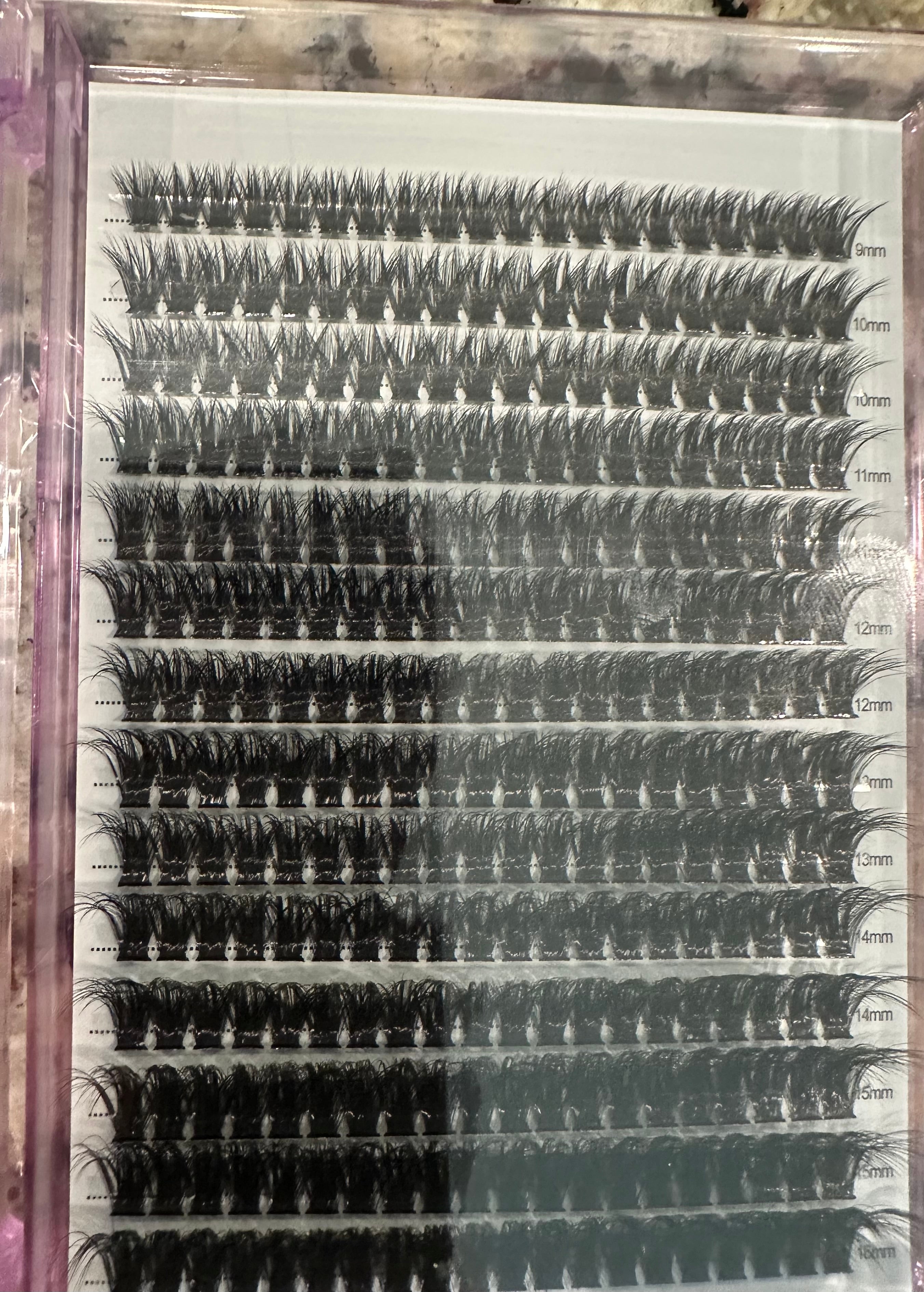 Ladies DIY eye lash extensions 5D-100D Mix