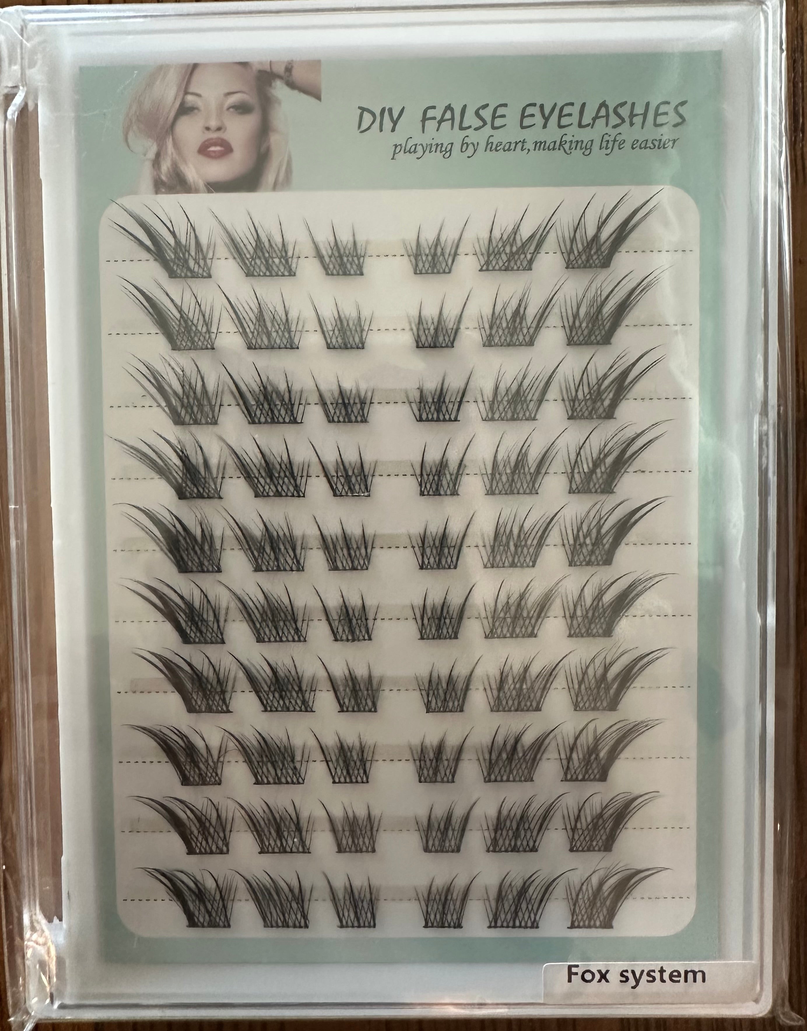 Ladies Flared False Eye Lashes